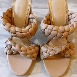 THICK BRAIDED MULE